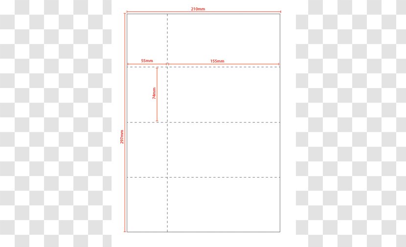 Paper Rectangle - Square Meter - Perforated Transparent PNG