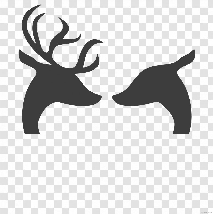 White-tailed Deer Moose Reindeer Clip Art - Whitetailed Transparent PNG