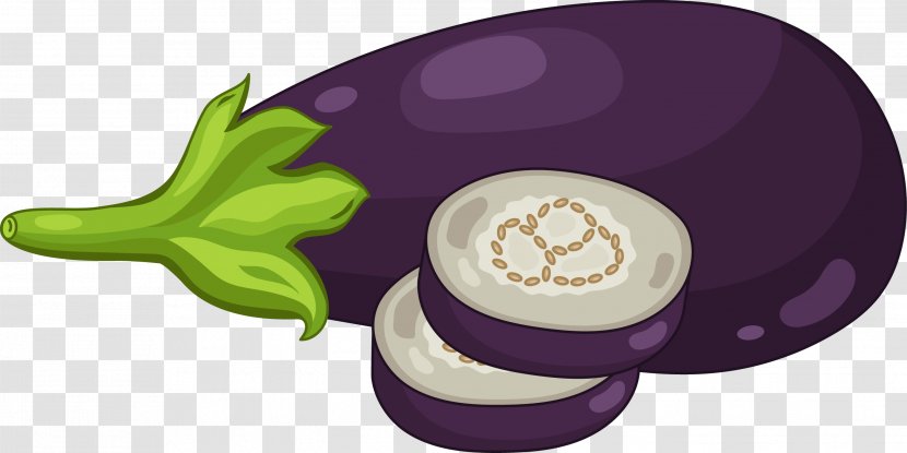Vegetable Eggplant - Purple - Vector Vegetables Transparent PNG