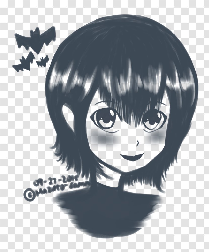 DeviantArt Black Hair Work Of Art - Frame Transparent PNG