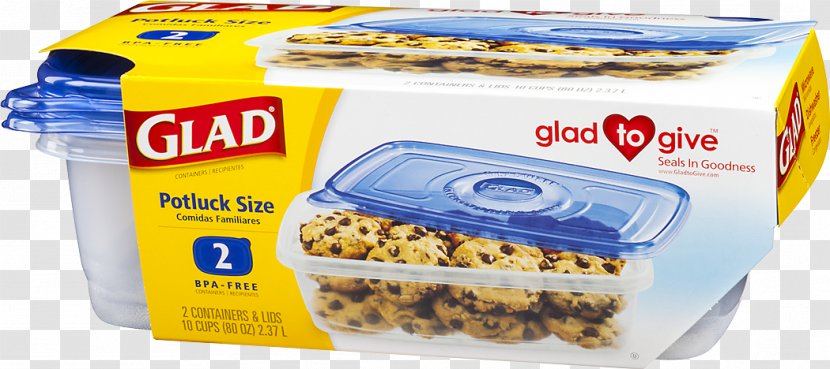 Food Storage Containers The Glad Products Company Bin Bag Vegetarian Cuisine Transparent PNG