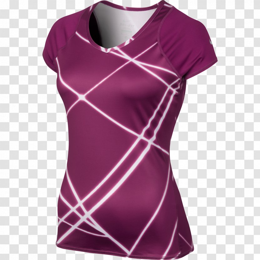 T-shirt Sleeve Top Clothing Nike - Blue - Raspberries From Transparent PNG