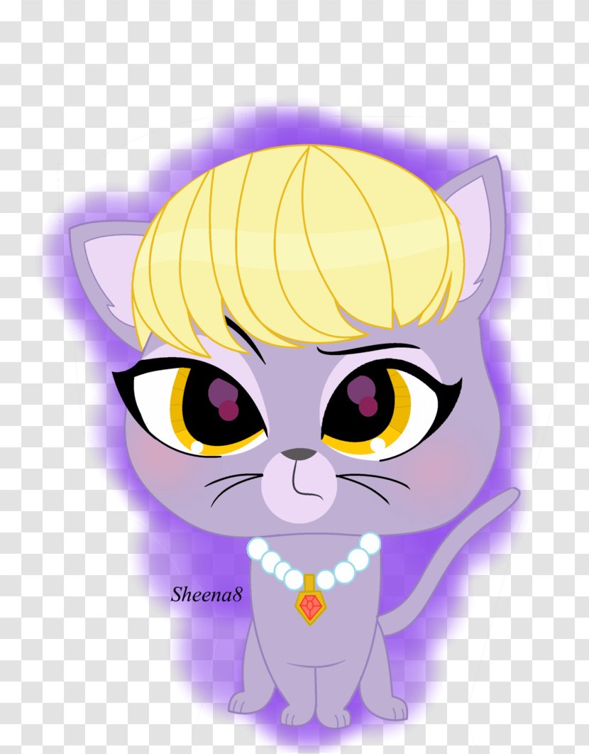 Whiskers Cat Zoe Trent Littlest Pet Shop Drawing - Flower - All Around The World Transparent PNG