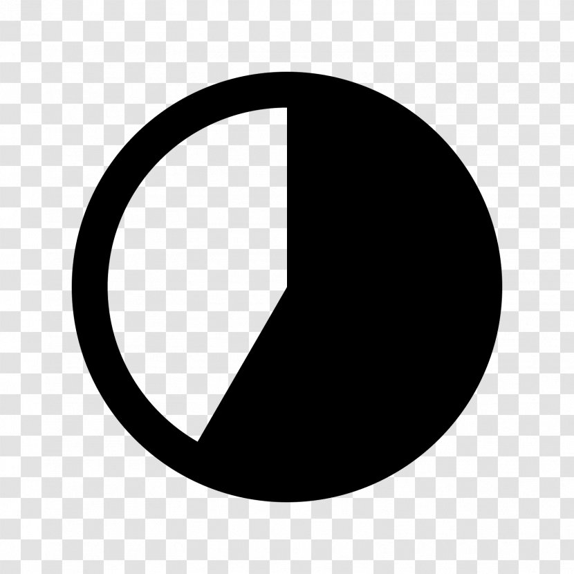 Circle Logo - Blackandwhite - Oval Transparent PNG