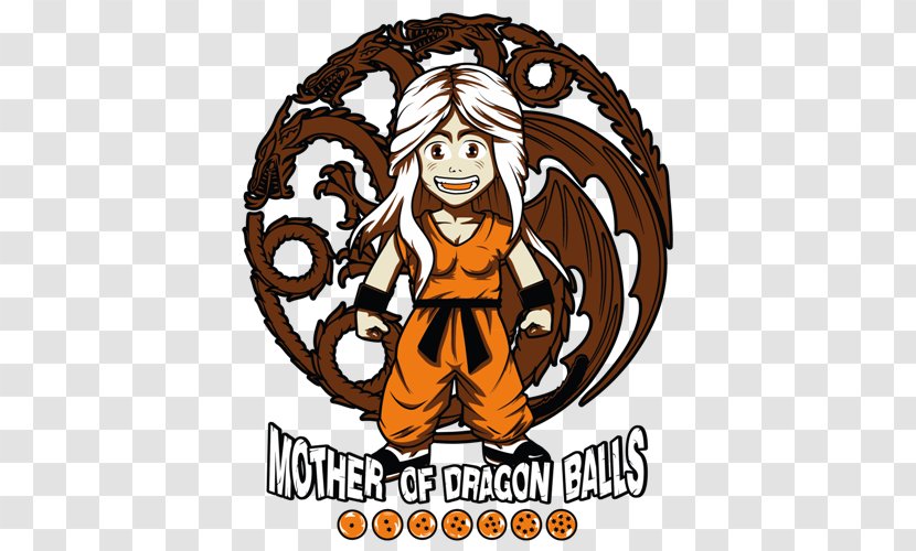 Daenerys Targaryen Dragon Ball Goku Drawing - Mother - Of Dragons Transparent PNG