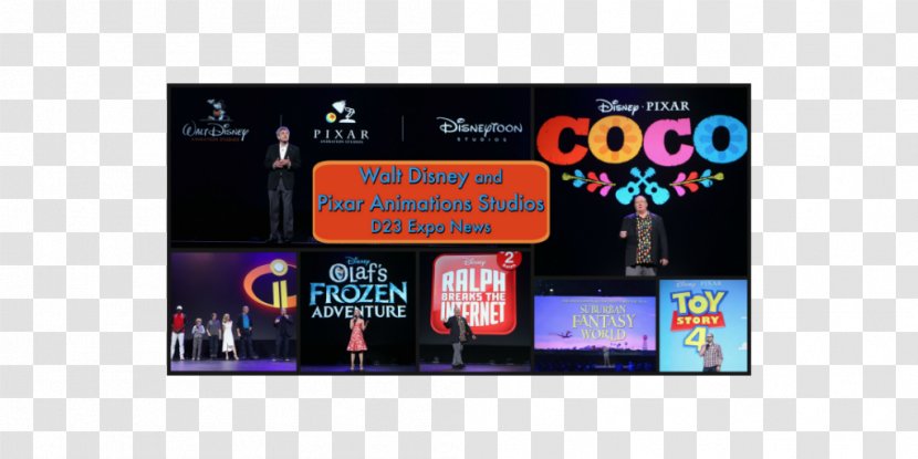 Pixar The Walt Disney Company Animation Studios D23 - Brand - Josh Gad Transparent PNG