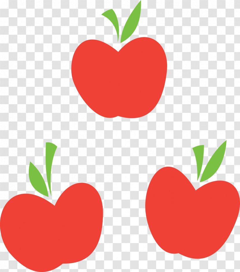 Applejack Fluttershy Cutie Mark Crusaders Rainbow Dash - Fruit - Apple Transparent PNG