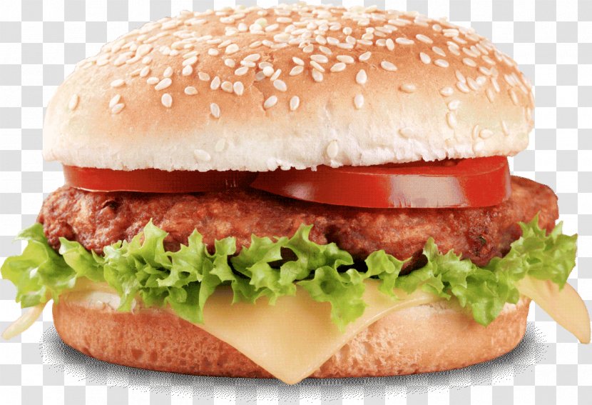 Hamburger Cheeseburger Veggie Burger French Fries - Hamburger, Image Mac Transparent PNG