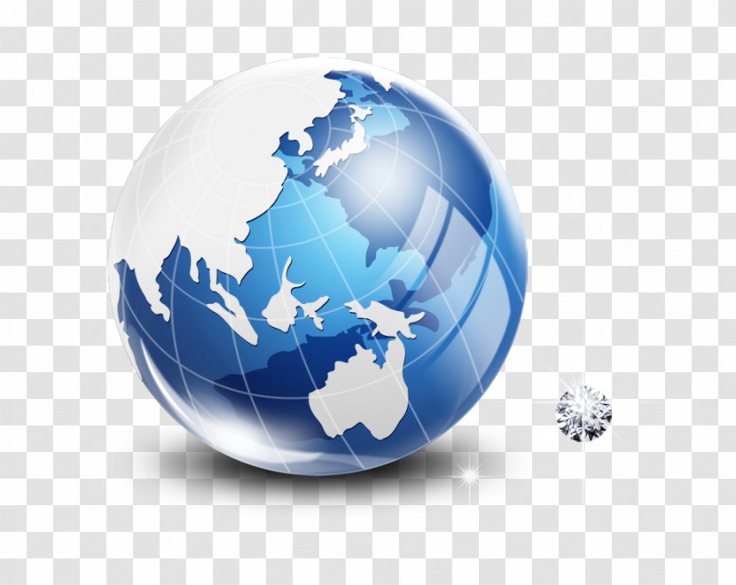 Business Administration Information Service Internet - Sphere - Blue Earth Transparent PNG