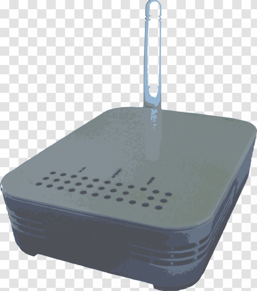 Wireless Router Wi-Fi Clip Art - Lan - Access Point Transparent PNG