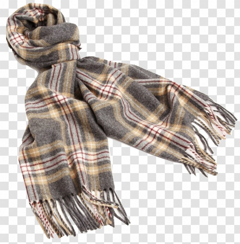 Scarf Cashmere Wool Clothing Accessories Burberry - Hat Transparent PNG