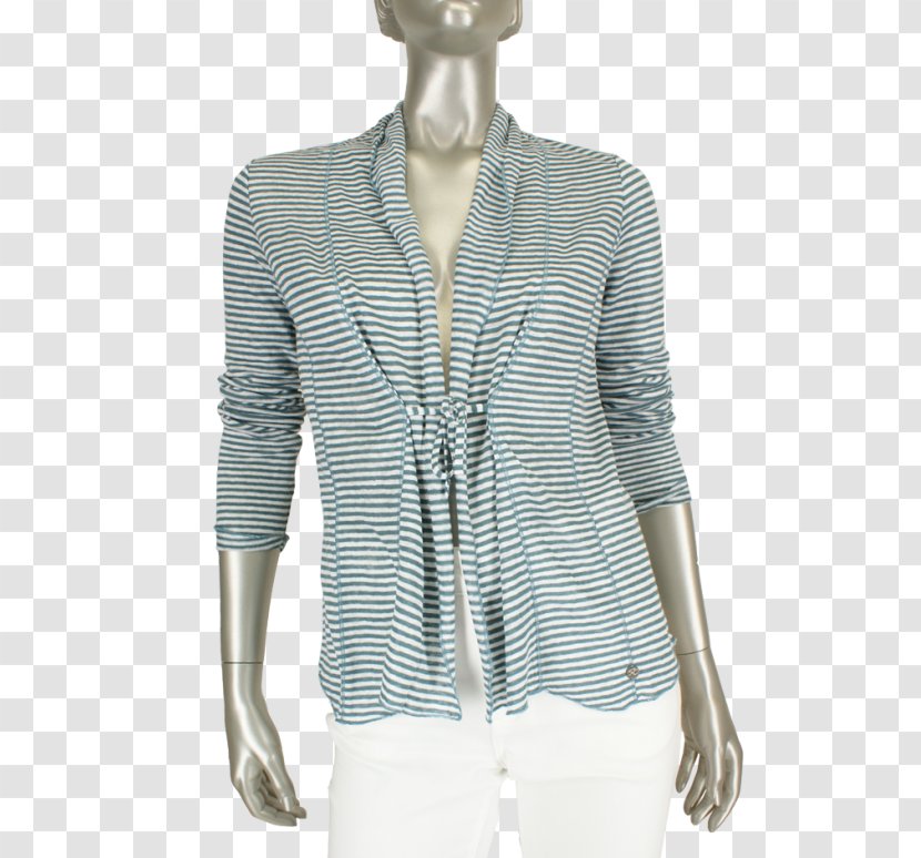 Blazer Cardigan Blouse Button Sleeve Transparent PNG