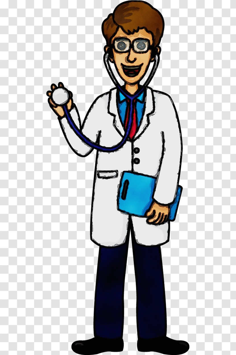 Cartoon Physician Transparent PNG