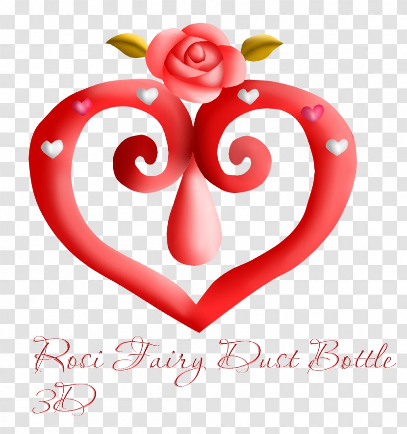 Valentine's Day Heart Love Greeting & Note Cards Font - Fairy Dust Jar Transparent PNG