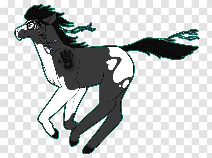 Stallion Foal Colt Mustang Halter - Tail Transparent PNG