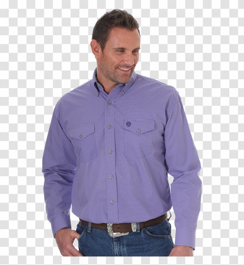 Dress Shirt T-shirt Sleeve Button - Longsleeved Tshirt - George Strait Transparent PNG