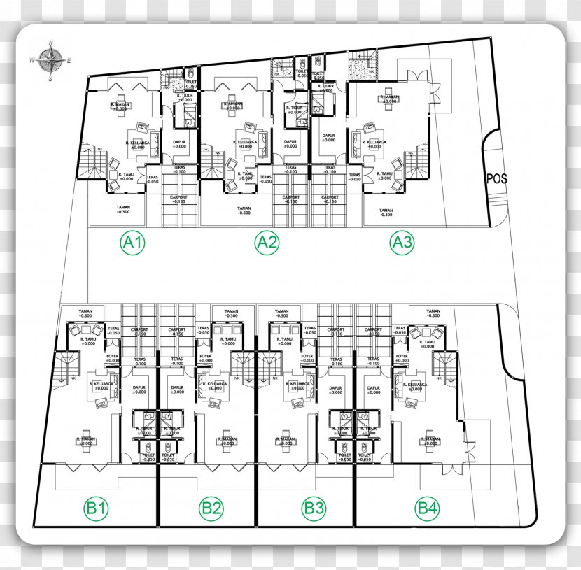 Floor Plan Electrical Network Engineering - Urban Area - Design Transparent PNG