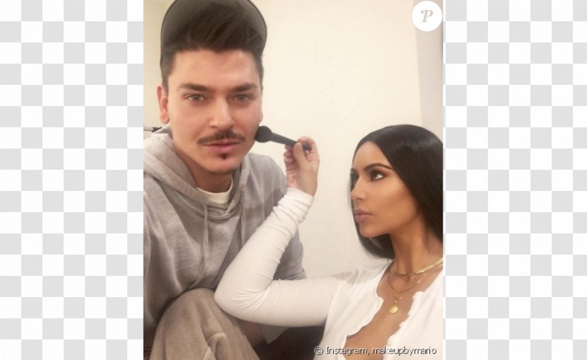 Mario Dedivanovic Kim Kardashian Keeping Up With The Kardashians Make-up Artist Cosmetics - Heart - Model Transparent PNG