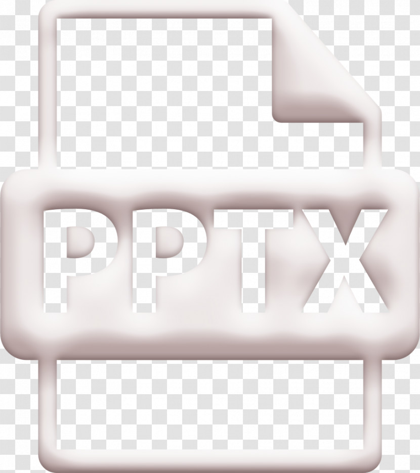 Interface Icon PPTX File Format Icon File Formats Text Icon Transparent PNG