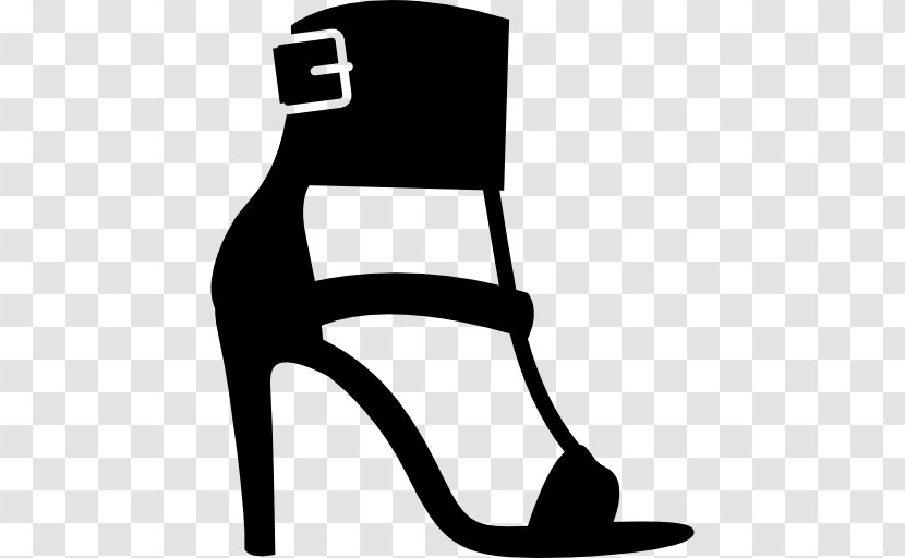 High-heeled Shoe Footwear Buckle Stiletto Heel - Clothing - Orangutan Avoid Diagram Transparent PNG