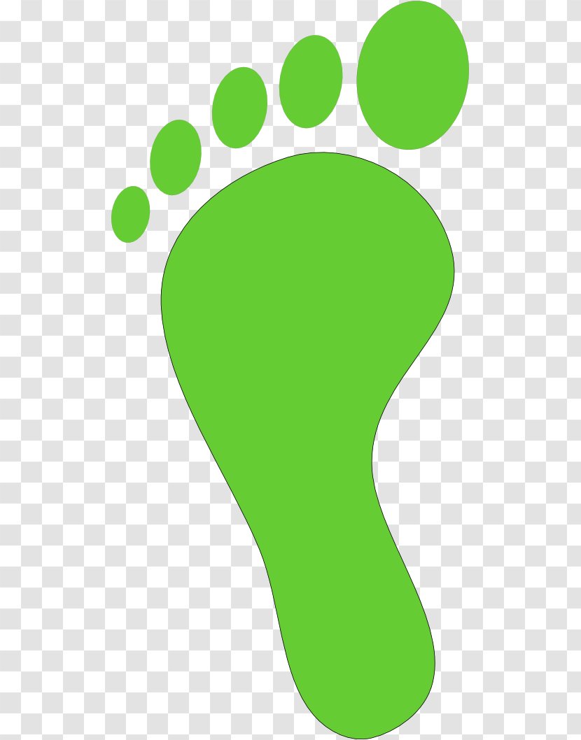 Footprint Clip Art - Ecological - Grass Transparent PNG