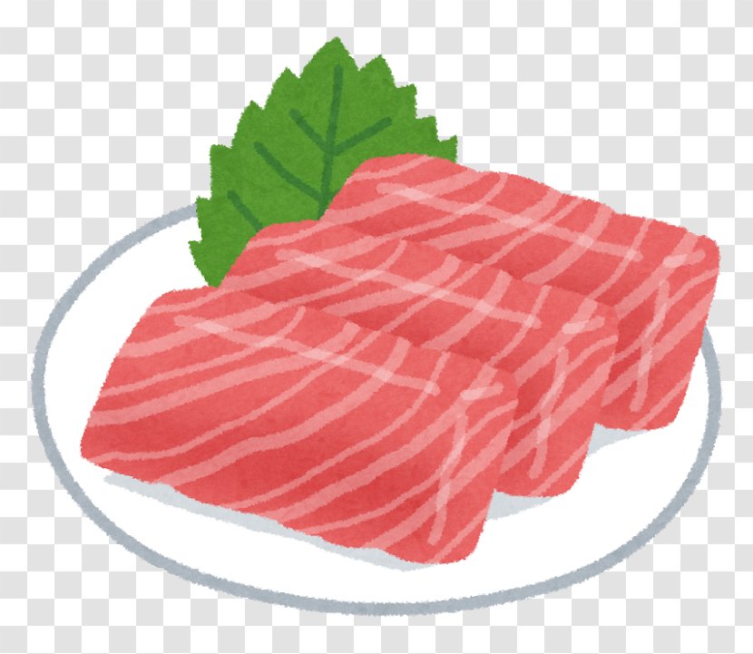 Sashimi Sushi Anisakis Food Thunnus - Silhouette Transparent PNG