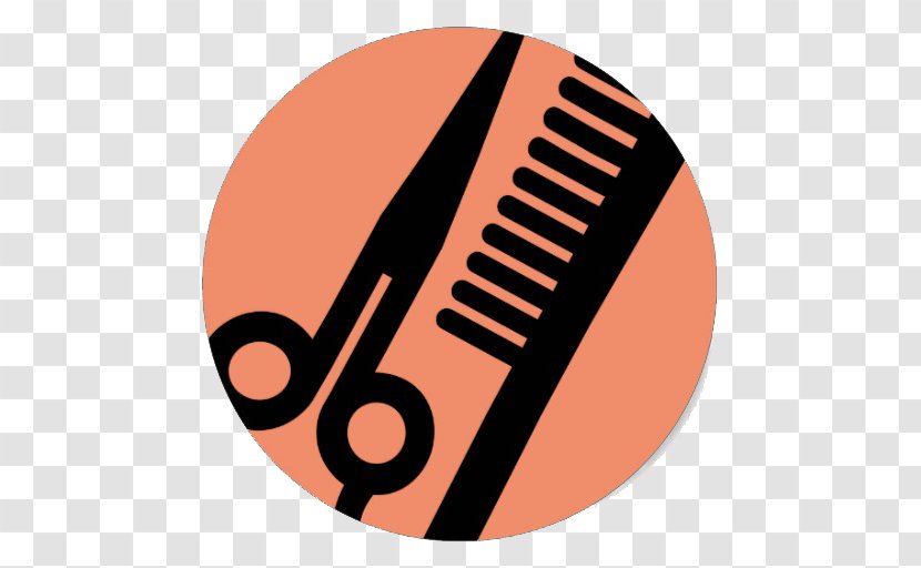 Comb Beauty Parlour Hairdresser Barber - Orange - Hair Transparent PNG