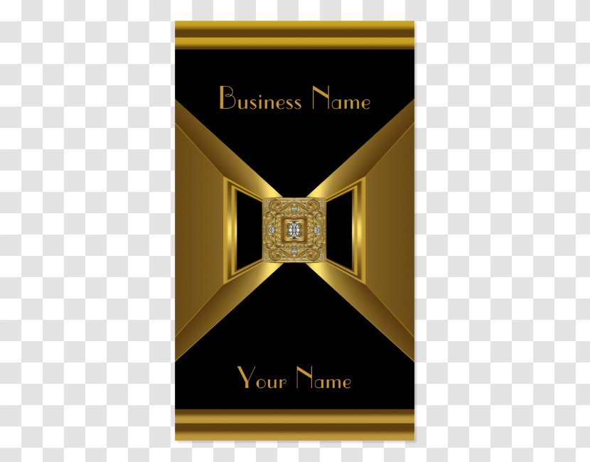 Business Cards Credit Card Gold Consultant Name - Coin - And Black Transparent PNG