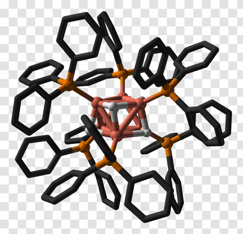 Stryker's Reagent Copper Hydride Triphenylphosphine Clip Art - Symmetry Transparent PNG
