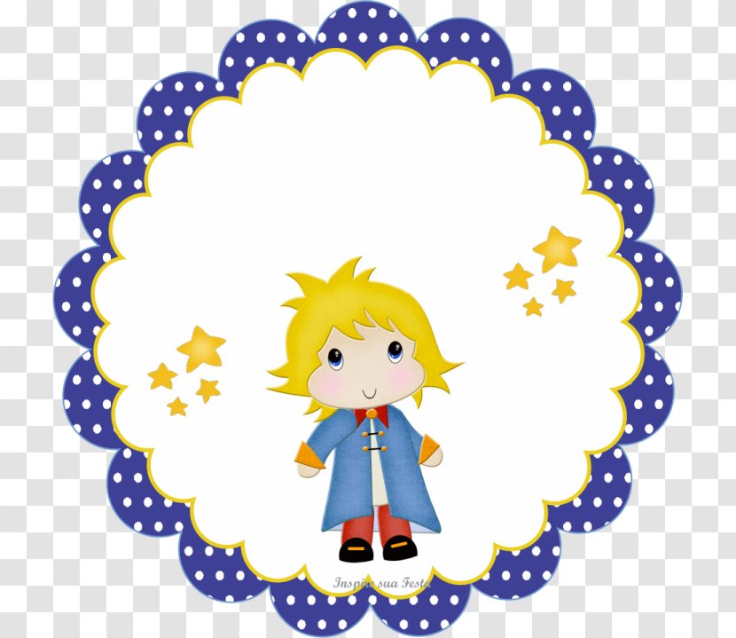 The Little Prince Paper Princess Party - Topper Transparent PNG