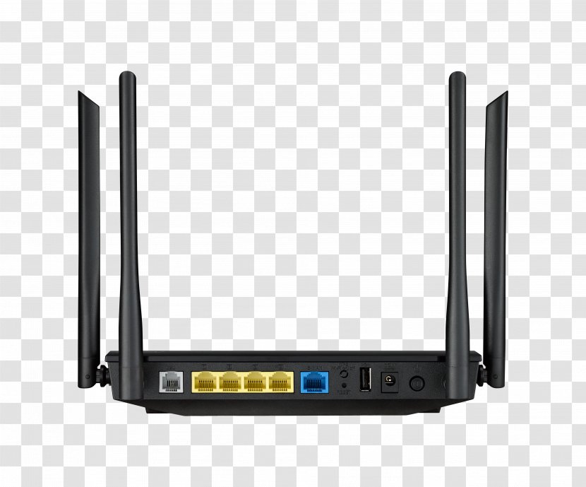 DSL Modem IEEE 802.11ac VDSL ASUS BRT-AC828 Router - Wifi - Dsl Transparent PNG