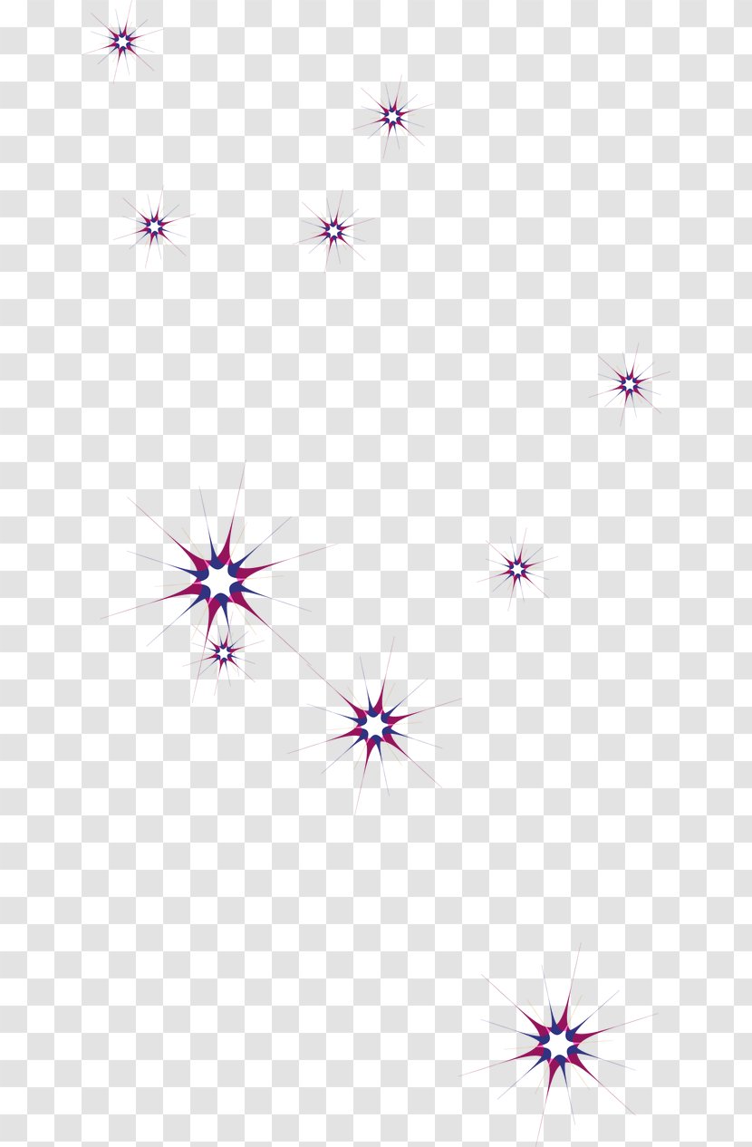 Purple Petal Pattern - Pink - Cool Stars Transparent PNG