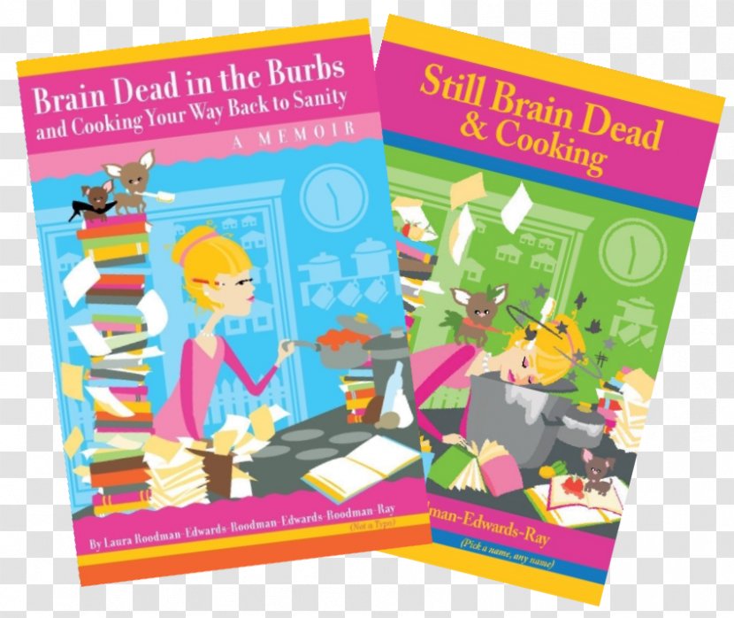 Brain Dead In The Burbs Graphic Design Book Death - Cooking Transparent PNG