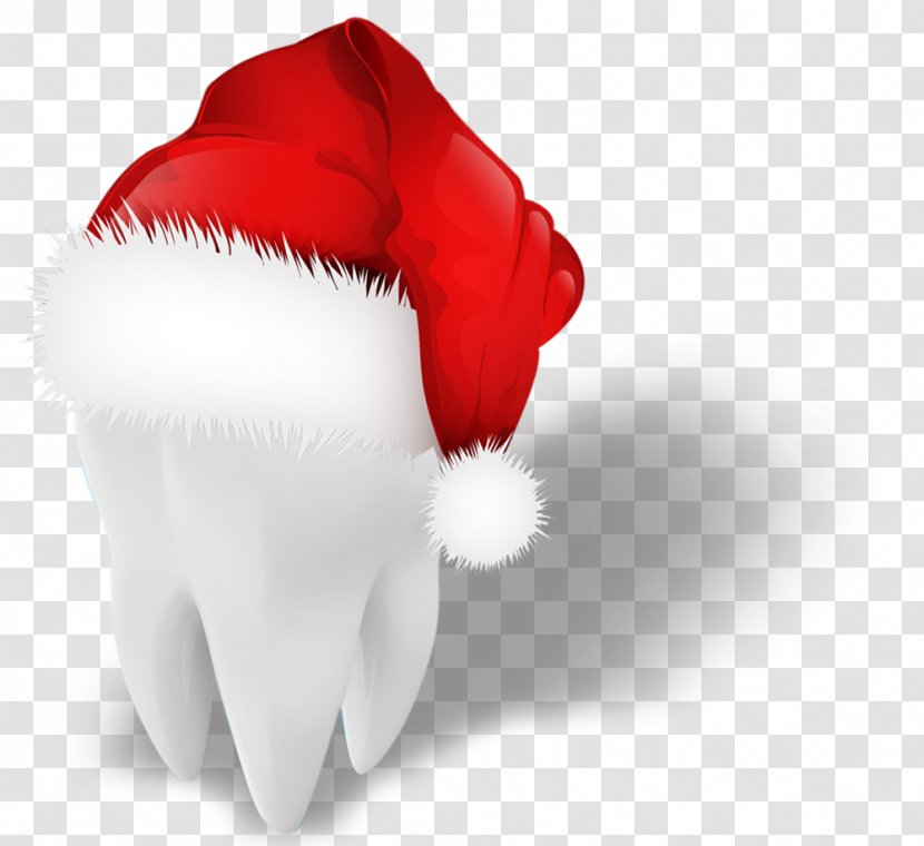 Santa Claus Christmas If(we) - Heart - Creative Hat Teeth Transparent PNG