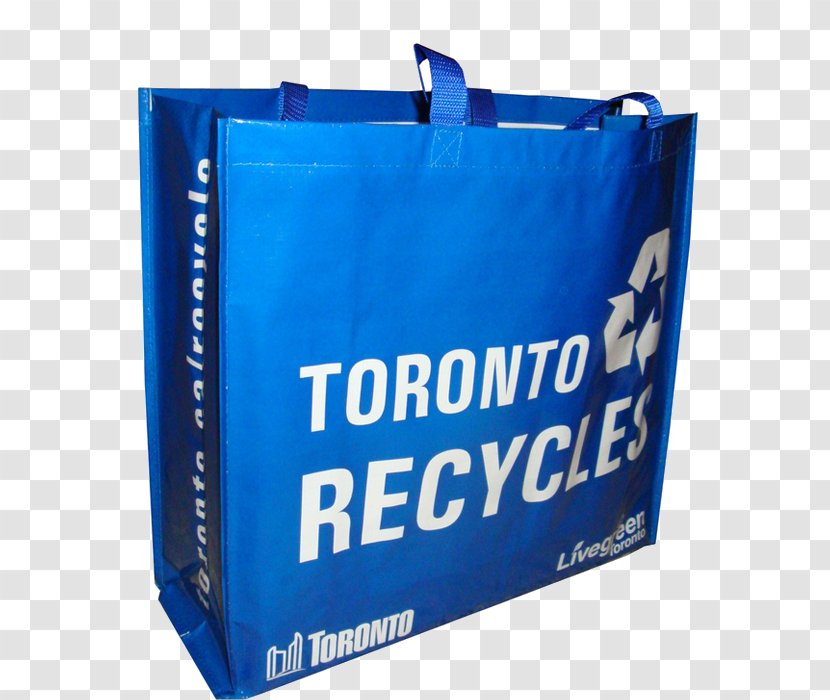 Shopping Bags & Trolleys Recycling Polypropylene Material Textile - Blue - Bag Transparent PNG