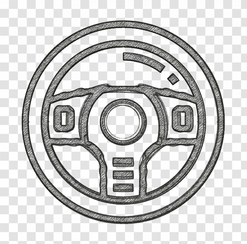 Car Icon Automotive Spare Part Icon Steering Wheel Icon Transparent PNG