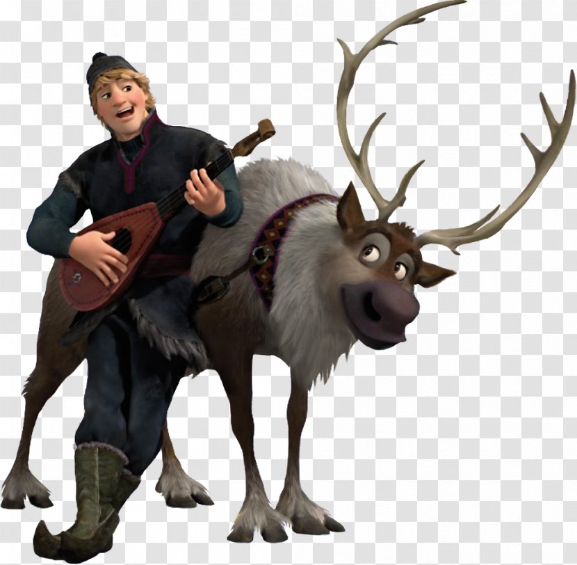 Kristoff Olaf Reindeer Elsa Anna - For The First Time In Forever - Pocoyo Transparent PNG