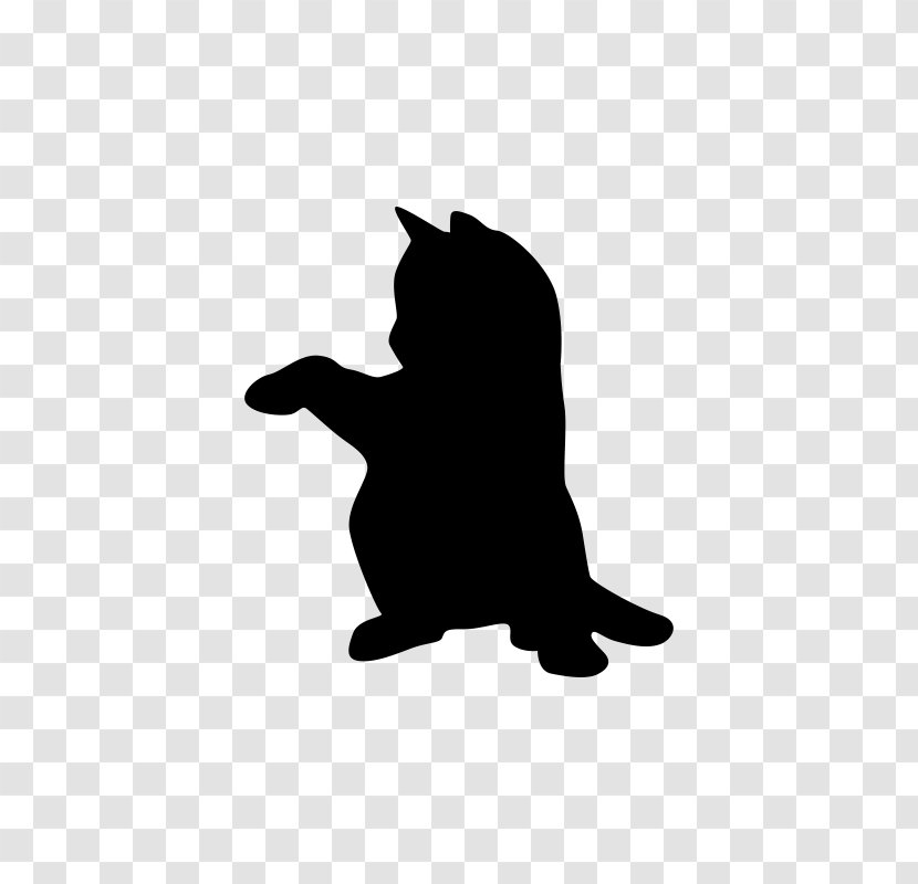 Black Cat Drawing Pet Silhouette - Shop Transparent PNG