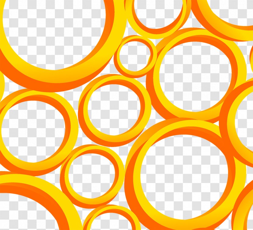 Yellow Circle Download - Rim - Technology Background Transparent PNG