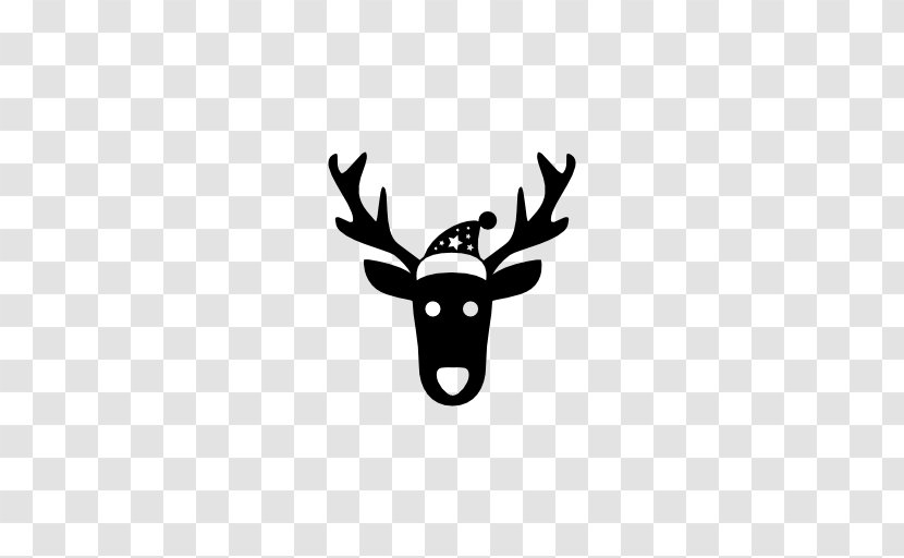 Santa Claus Reindeer Christmas - Mammal - Deer Transparent PNG