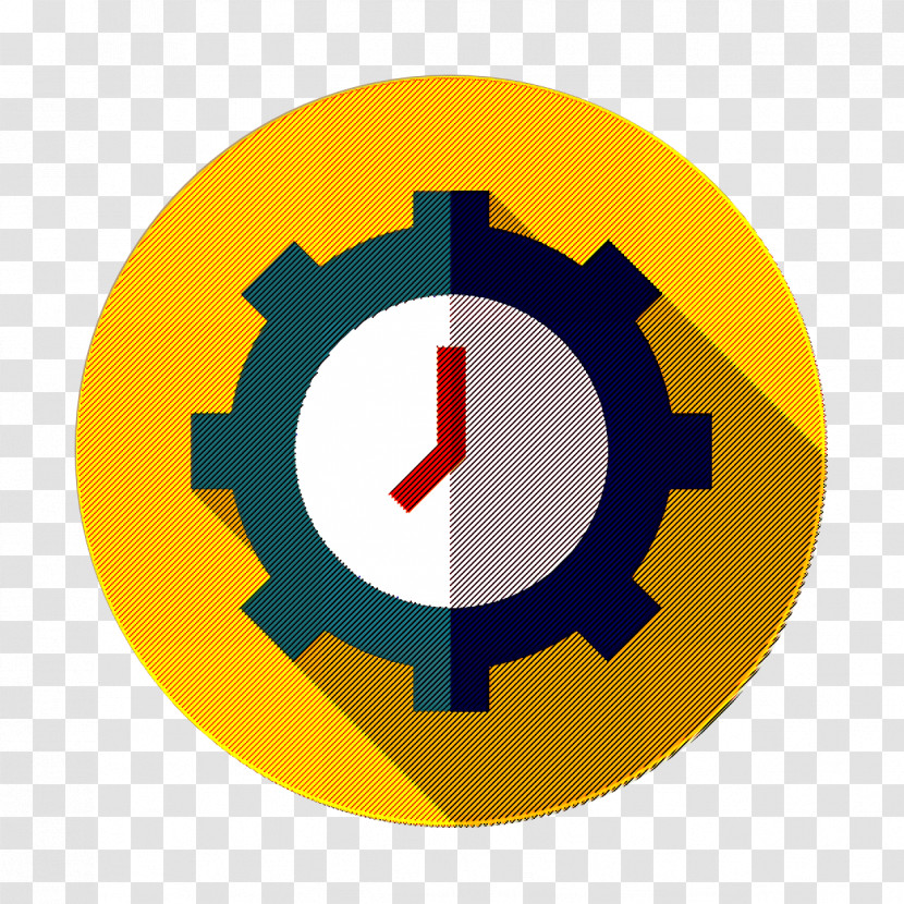 Work Productivity Icon Time Icon Clock Icon Transparent PNG
