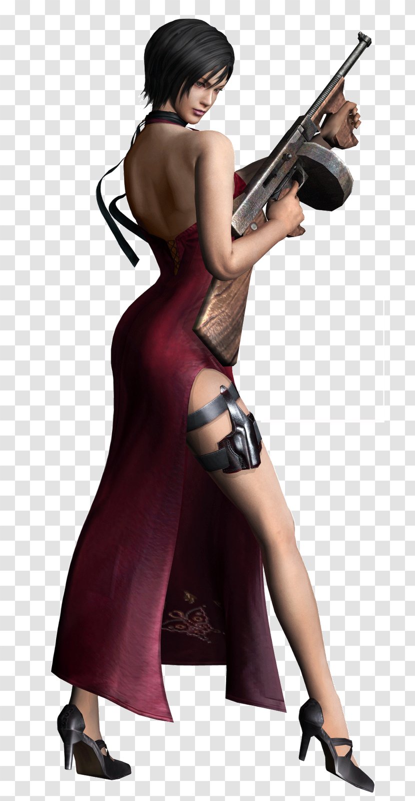 Resident Evil 4 Ada Wong 5 Chris Redfield 2 - Cartoon - Milla Jovovich Transparent PNG