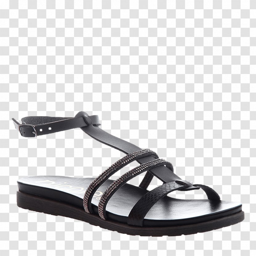 Shoe Sandal Boot Leather Fashion - Black Transparent PNG