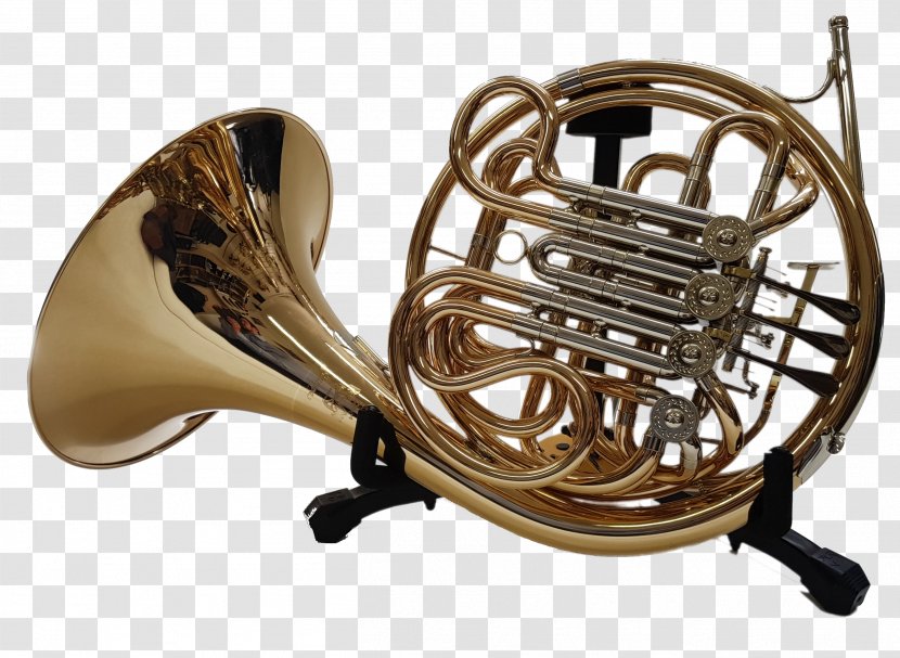 Saxhorn French Horns Paxman Musical Instruments Mellophone Trumpet - Heart Transparent PNG
