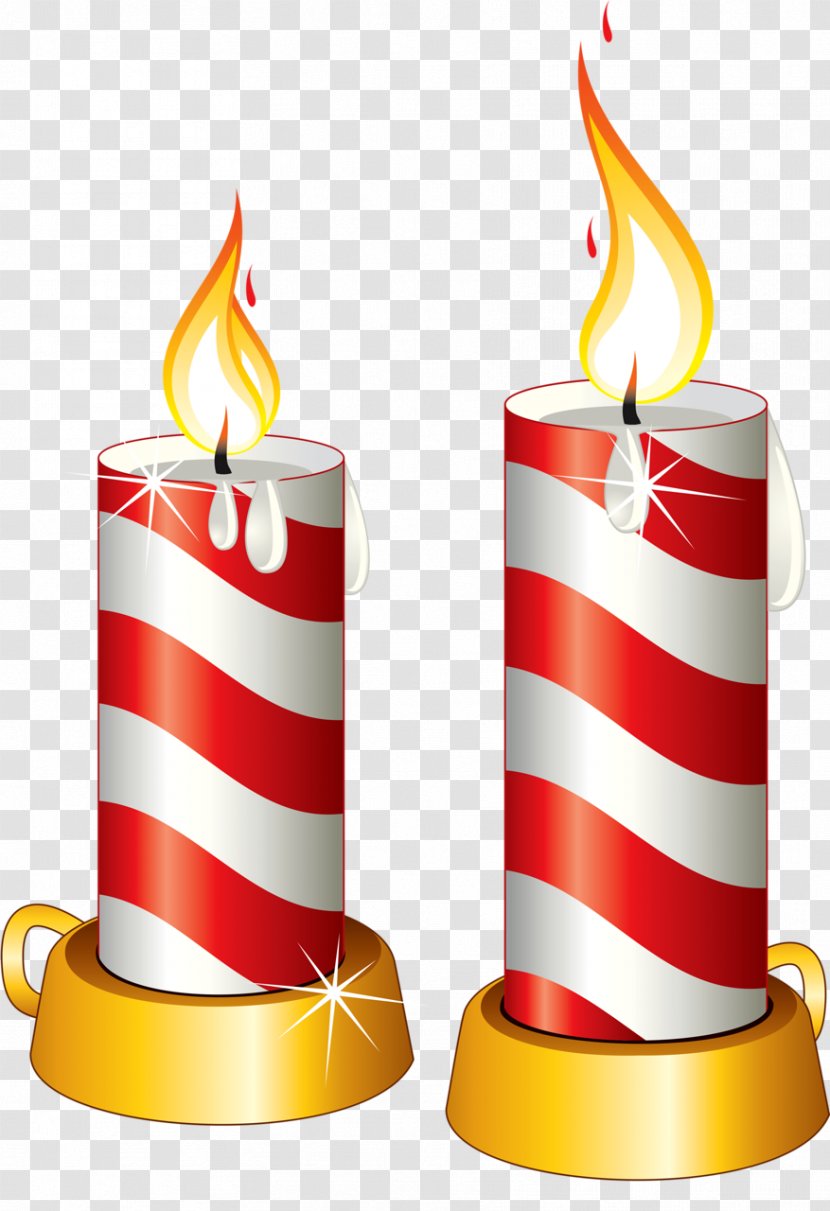 Light Candle Christmas Clip Art - Candles Transparent PNG