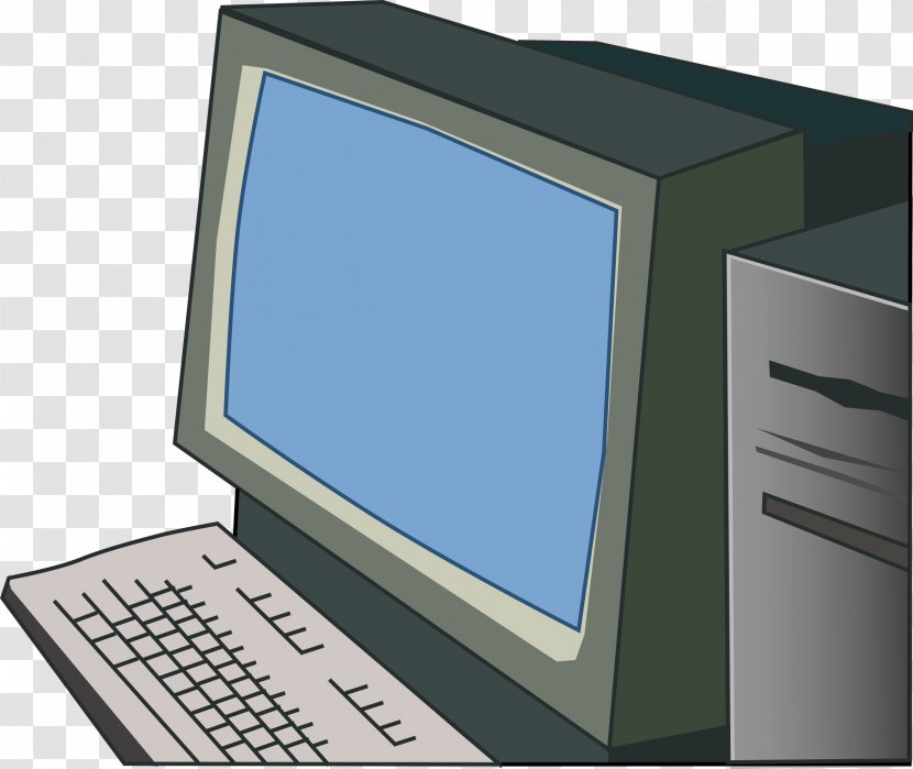 Computer Keyboard Laptop Desktop Computers Clip Art - Terminal Transparent PNG
