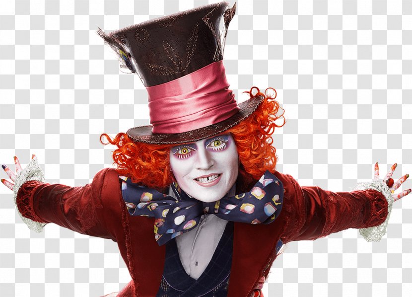 Alice Through The Looking Glass Mad Hatter Johnny Depp Alice: Madness Returns - Walt Disney Pictures Transparent PNG