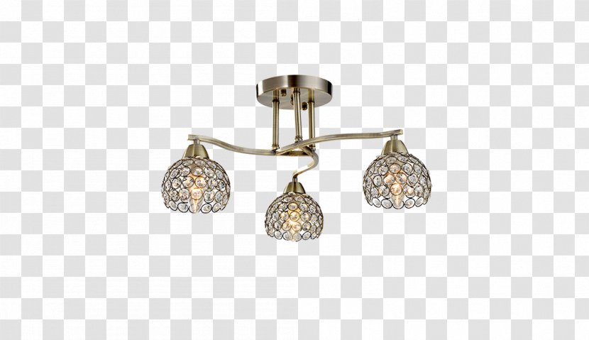 Light Fixture Chandelier Brass Candelabra - Body Jewelry Transparent PNG