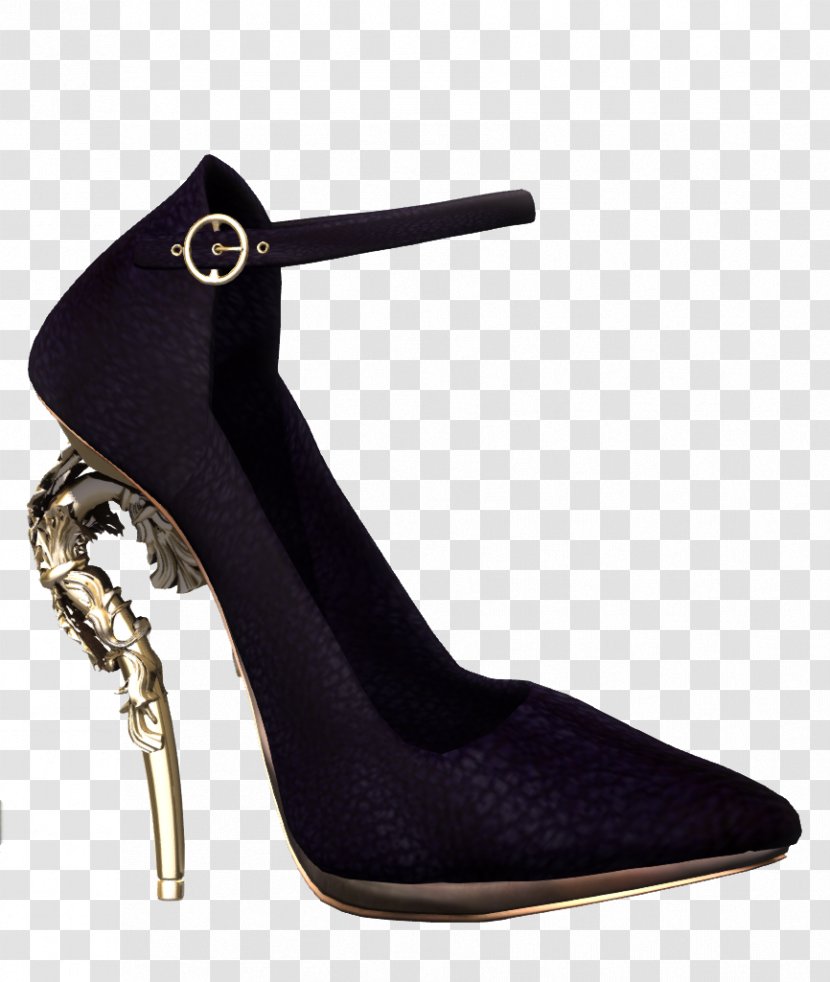 High-heeled Shoe Boot Stiletto Heel Peep-toe - Footwear Transparent PNG