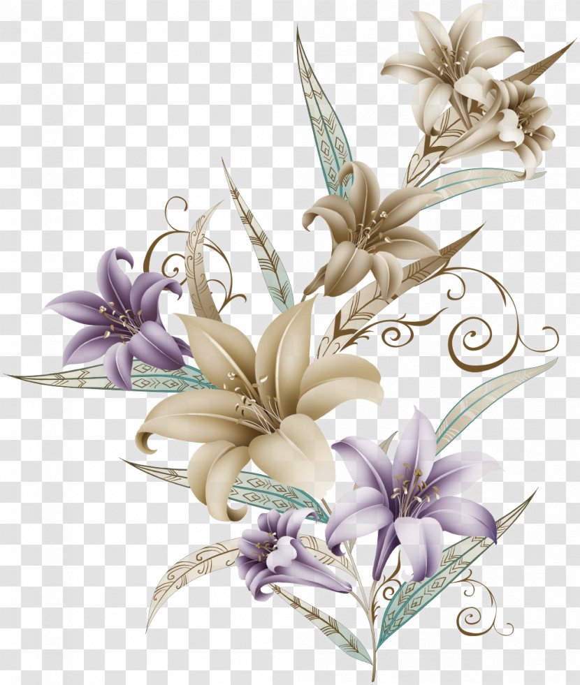 Flower Watercolor Painting Illustration - Petal - Painted Magnolia Pull Material Effect Element Free Transparent PNG